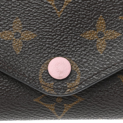 Louis Vuitton Monogram Josephine Wallet Rose Ballerine 12 of 12
