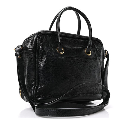 Balenciaga Agneau S Blanket Square Tote Black 3 of 9