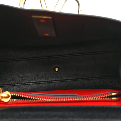 Valentino Garavani Grainy Calfskin Small VSling Top Handle Bag Black 5 of 9