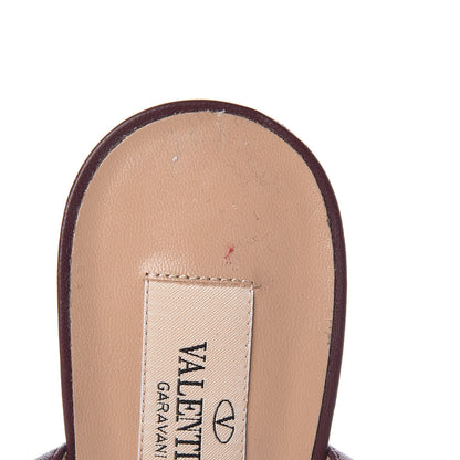 Valentino Garavani Velvet Rockstud Ankle Strap 65mm Pumps 36.5 Rubin 13 of 13