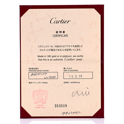 Cartier 18K Pink Gold 3.5mm LOVE Wedding Band Ring 57 8 12 of 13