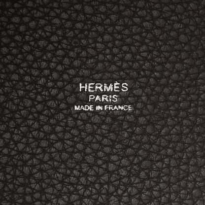 Hermes Taurillon Clemence Picotin Lock 22 MM Etain 6 of 10