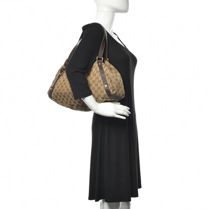 Gucci Monogram Medium Abbey Shoulder Bag Dark Brown 2 of 11