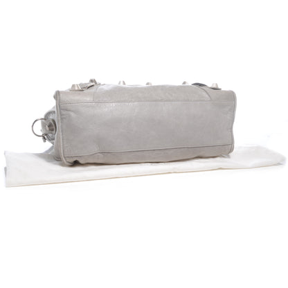 Balenciaga Agneau Giant 21 Silver Hardware City Argent 4 of 10