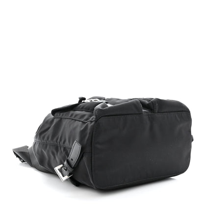 Prada Tessuto Nylon Saffiano Small Backpack Black 4 of 11