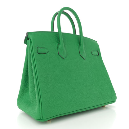 Hermes Togo Birkin 25 Bambou 3 of 12