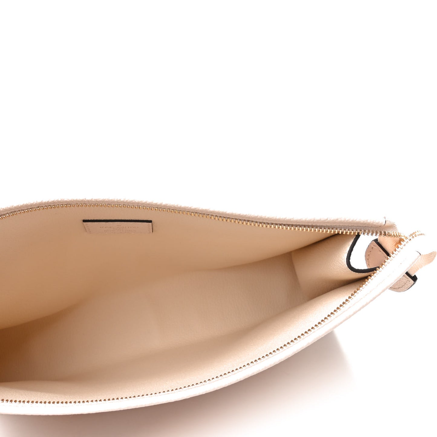 Empreinte Monogram Giant By The Pool Toiletry Pouch 26 Cream Saffron
