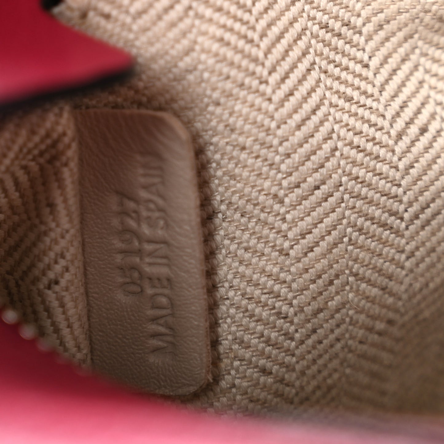 Calfskin Mini Puzzle Bag Raspberry