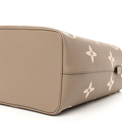 Louis Vuitton Empreinte Monogram Giant Neonoe MM Tourterelle Creme 10 of 10