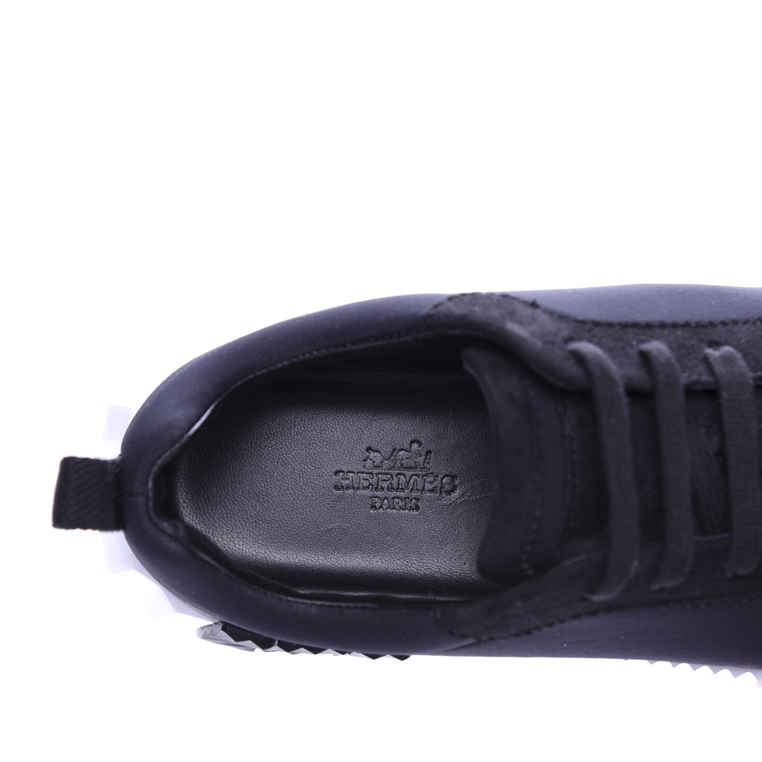 Hermes Technical Jersey Suede Goatskin Bouncing Sneakers 36 7 of 10