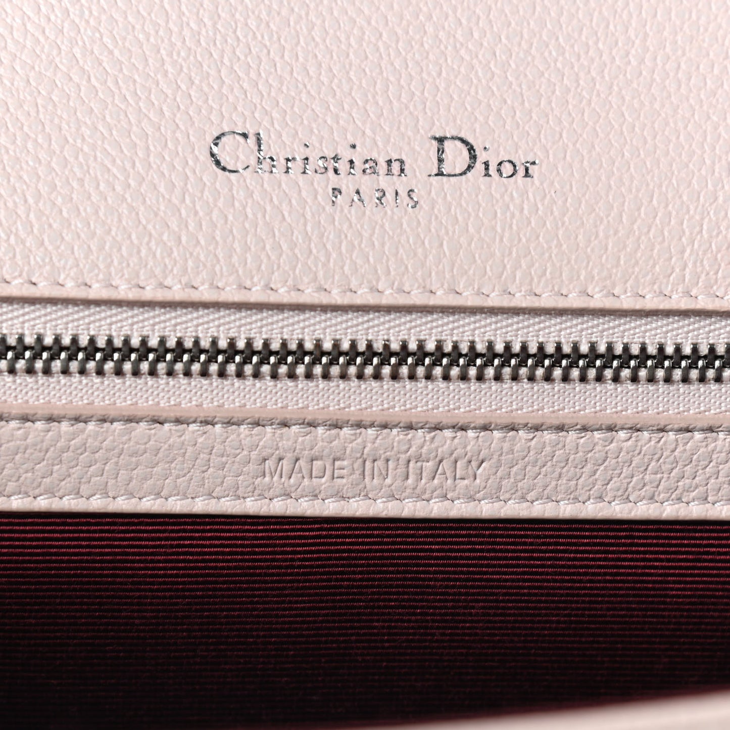 Grained Calfskin Medium Diorama Flap Bag Rose Poudre