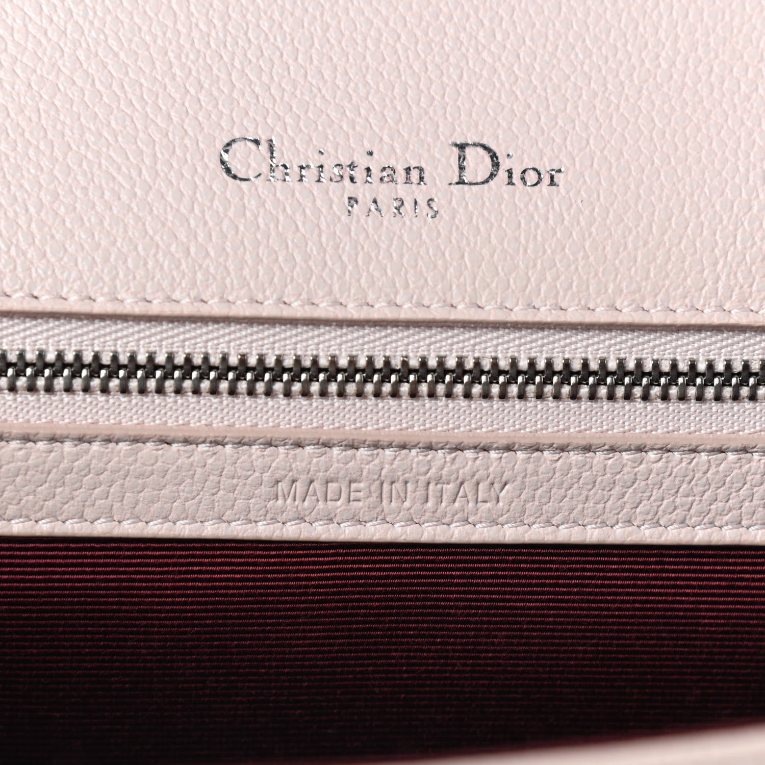 Christian Dior Grained Calfskin Medium Diorama Flap Bag Rose Poudre 6 of 8