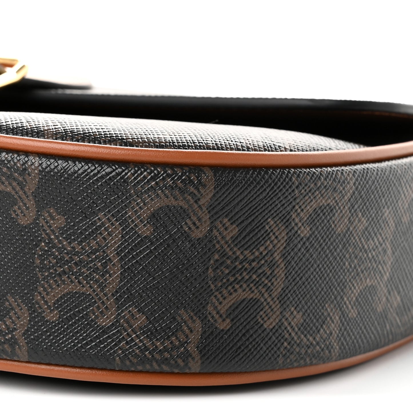 Triomphe Canvas Folco Bag Tan
