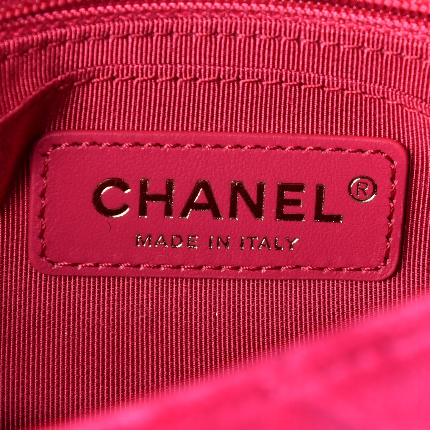 Velvet Quilted Mini Square Pearl Crush Flap Fuchsia
