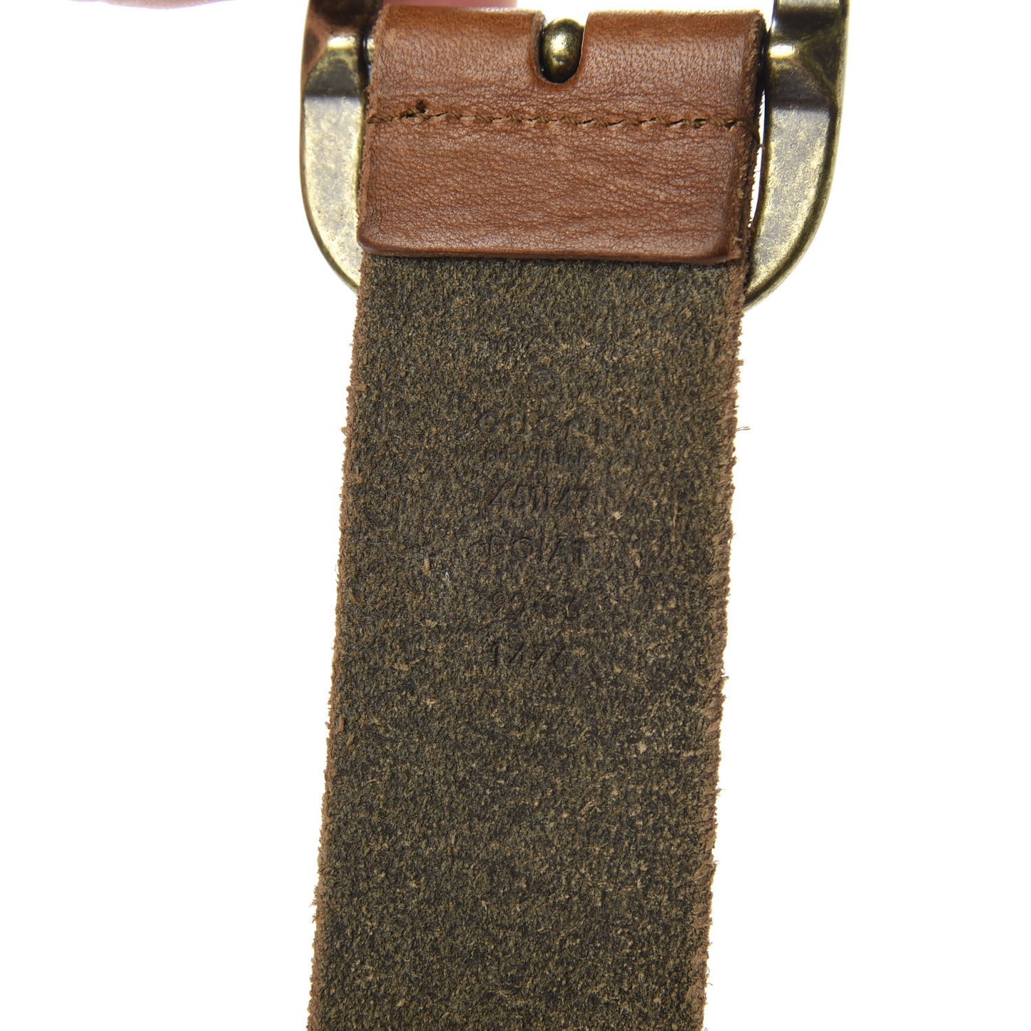 Faded Calfskin Belt 90 36 Cuoio