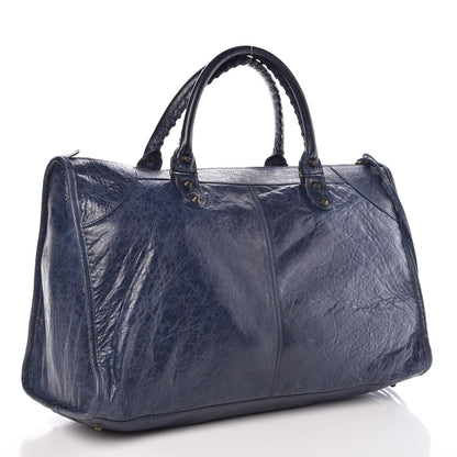 Balenciaga Agneau Classic Hardware Work Bleu Roi 3 of 7