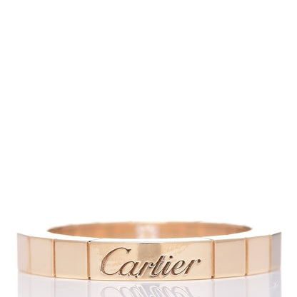 Cartier 18K Yellow Gold Diamond Lanieres Ring 51 5.75 3 of 5