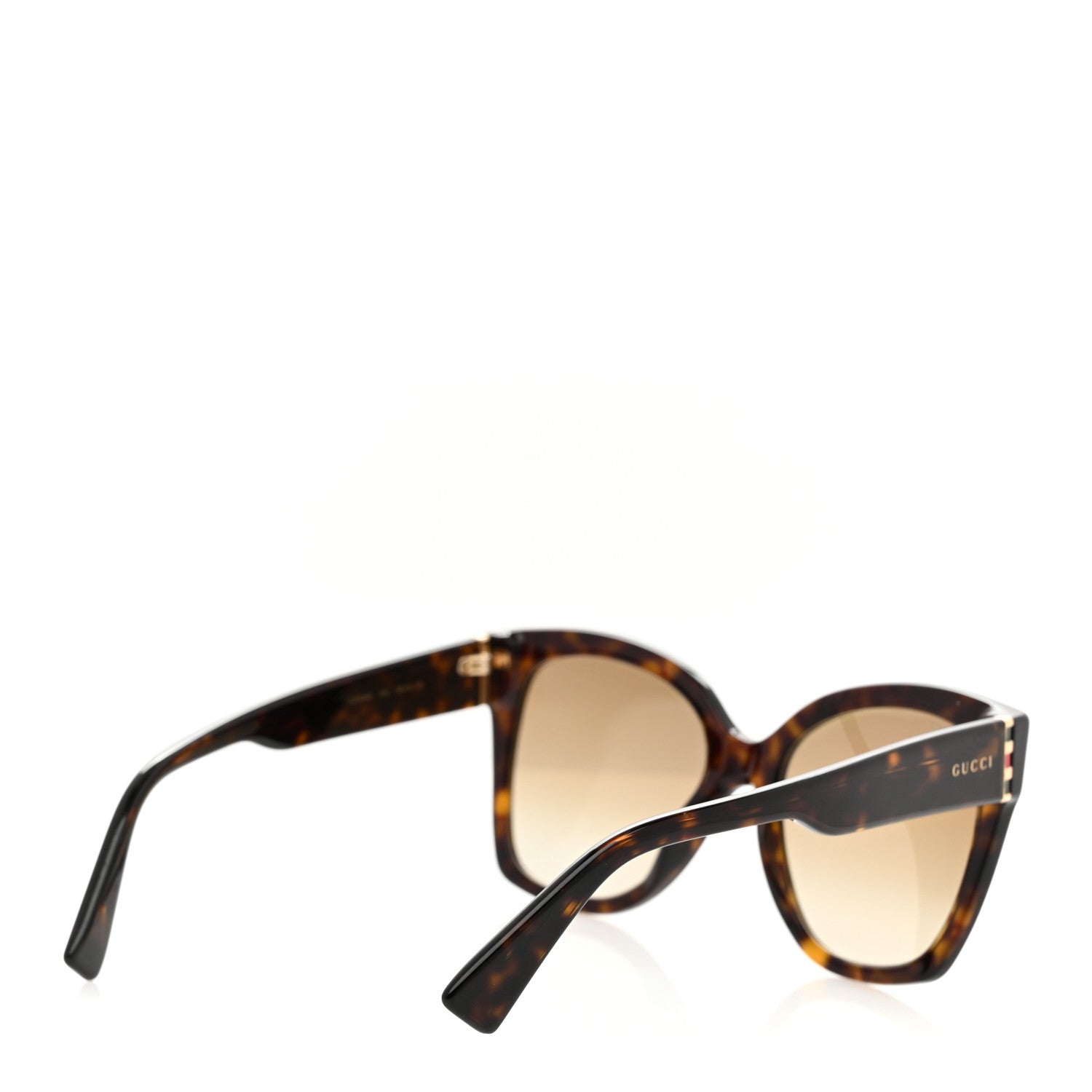 Gucci Acetate Square Frame Sunglasses GG0459S Tortoise 4 of 8