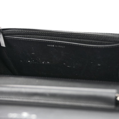 Chanel Patent Quilted Wallet On Chain WOC Black 12 of 13