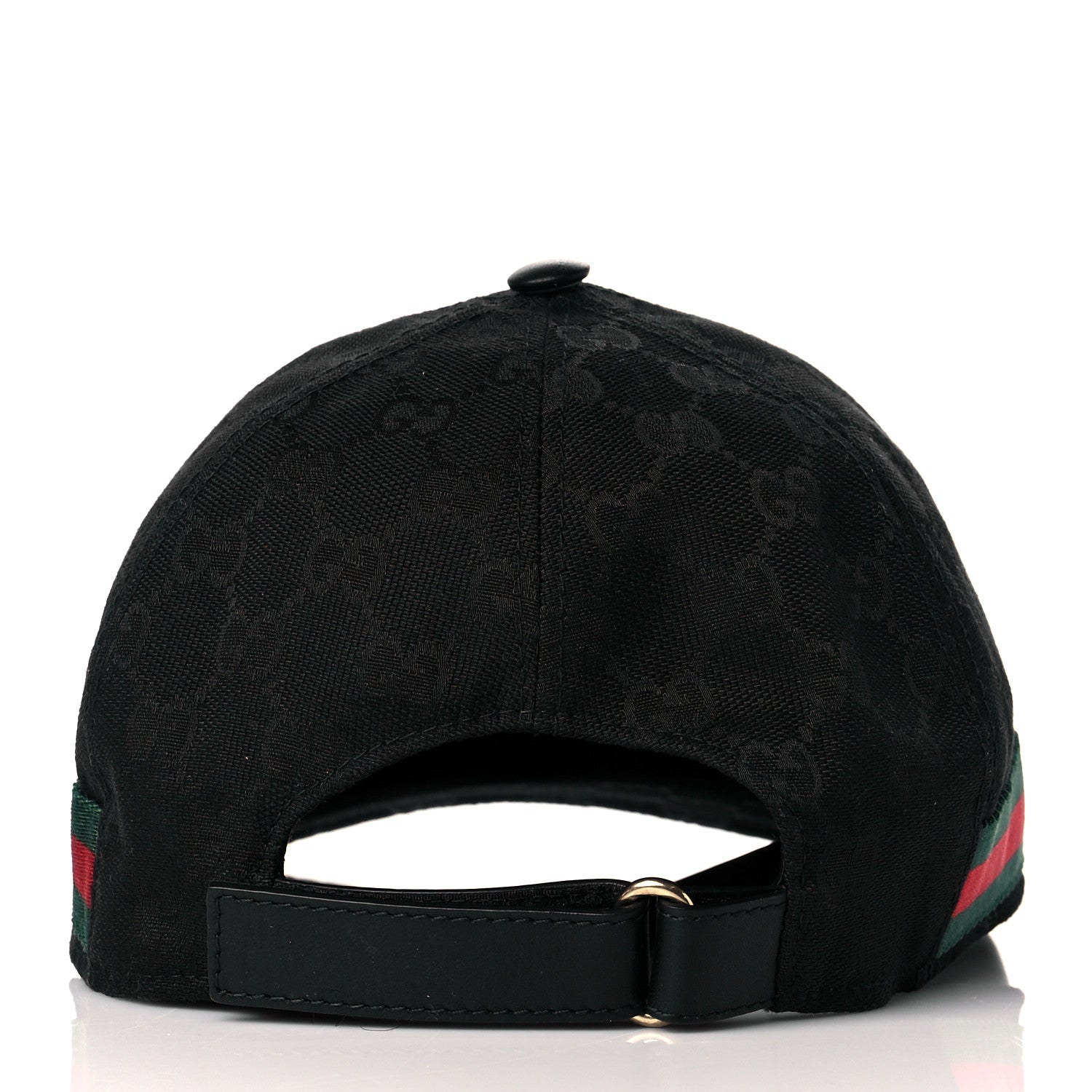 Gucci Monogram Web Baseball Hat L Black 5 of 9