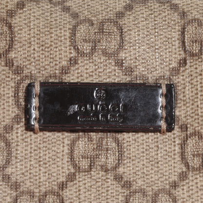 Gucci Monogram Guccissima Hearts Studded Medium Joy Boston Dark Brown 8 of 8