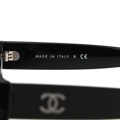Chanel Oval CC Sunglasses 5372-A Black 6 of 9