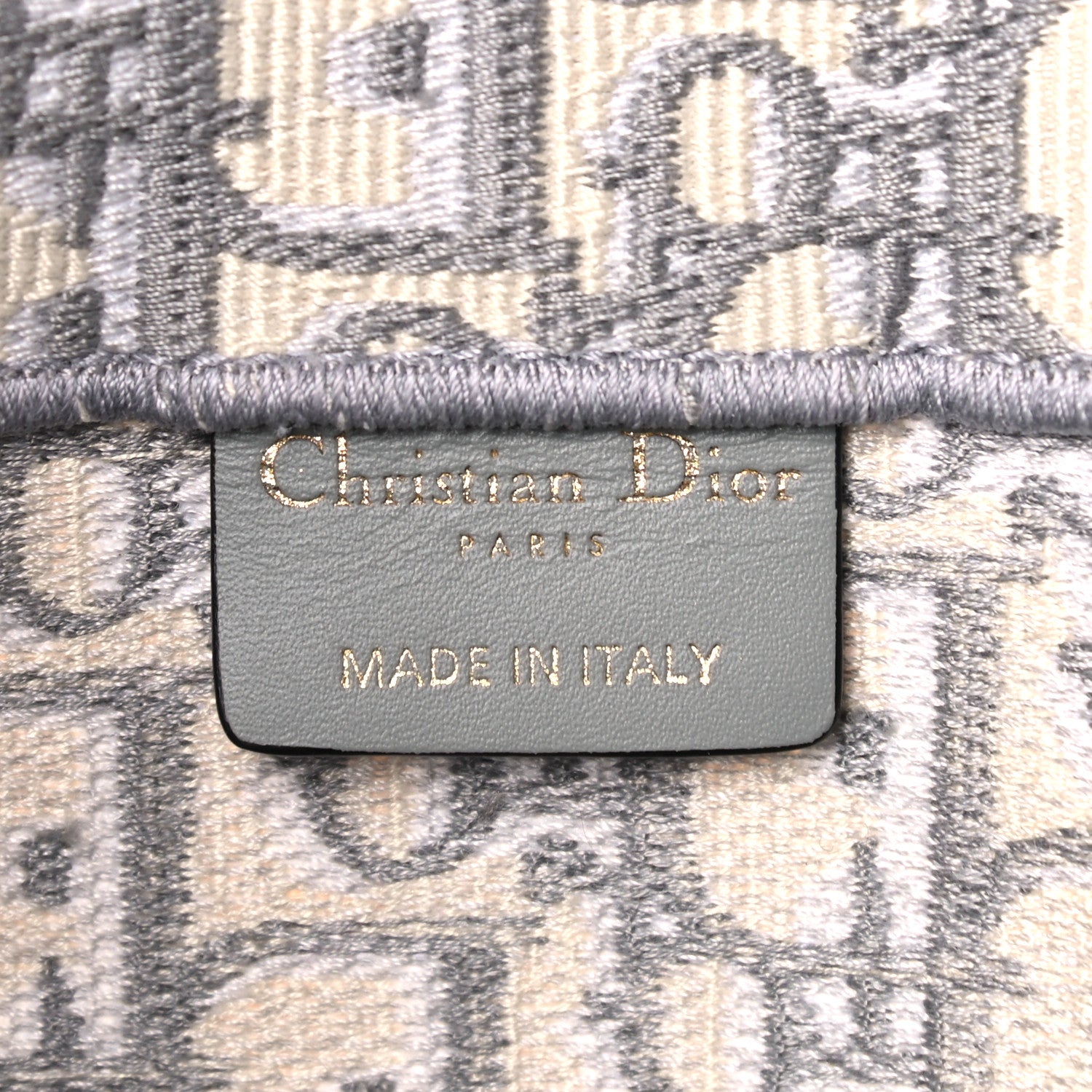 Christian Dior Oblique Medium Book Tote Grey 6 of 16