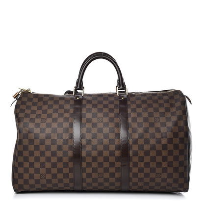 Louis Vuitton Damier Ebene Keepall 50 1 of 15