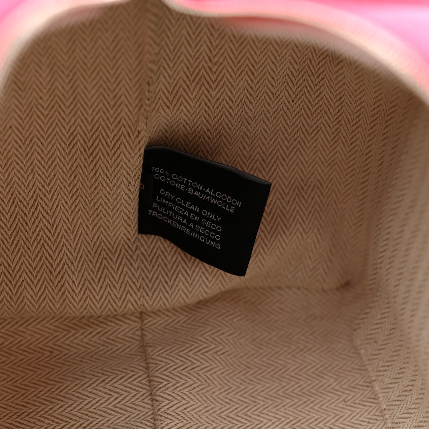 Hermes Canvas Large Bride-A-Brac Pouch Hibiscus 6 of 6