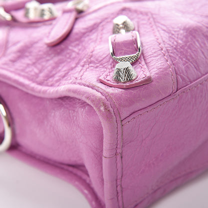 Balenciaga Agneau Giant 12 Silver Hardware Mini City Rose Berlingot 14 of 14