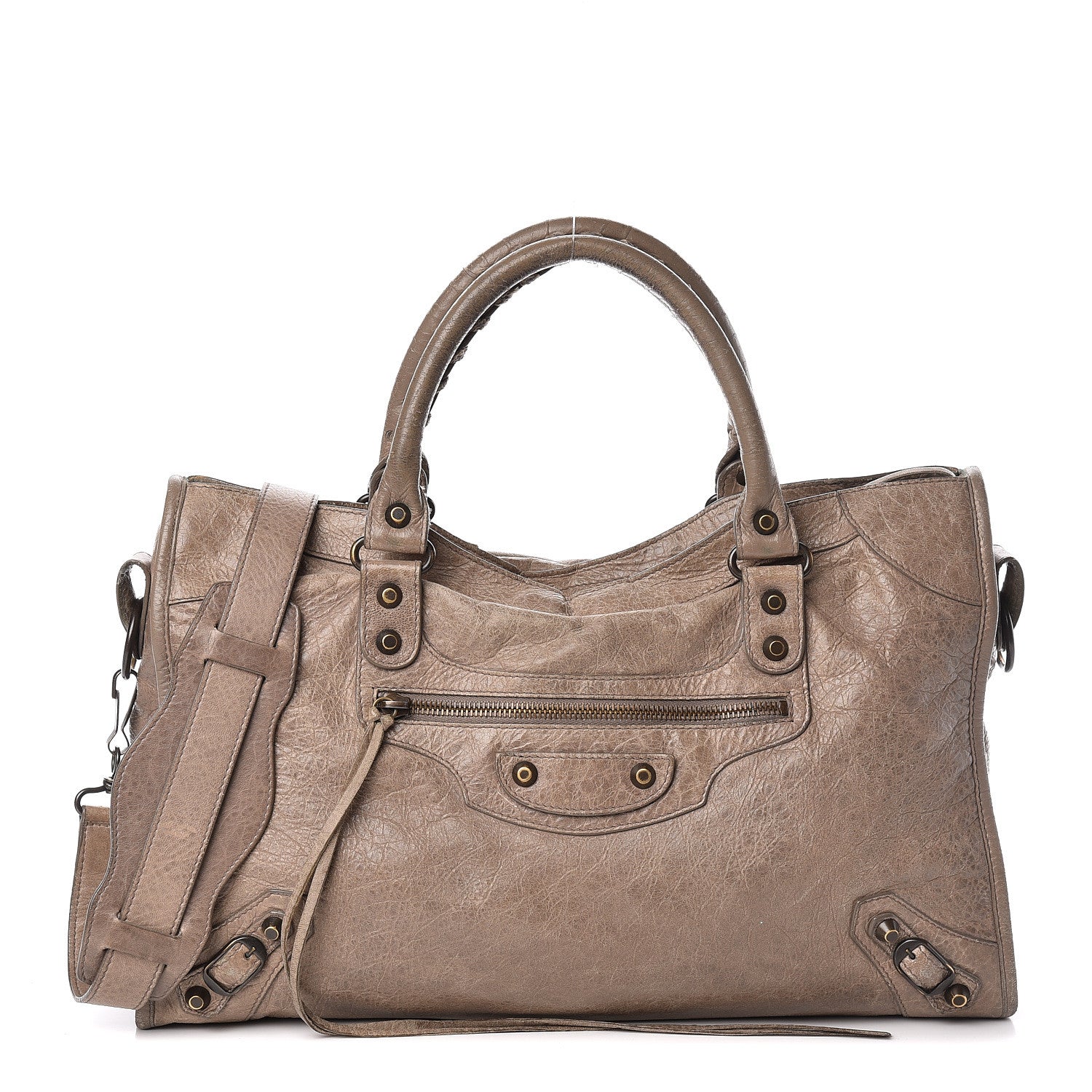 Balenciaga Agneau Classic Hardware City Gris Poivre 1 of 14