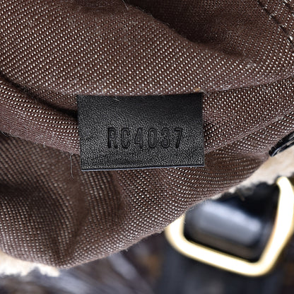 Louis Vuitton Patent Monogram Shearling Sac Thunder 7 of 18