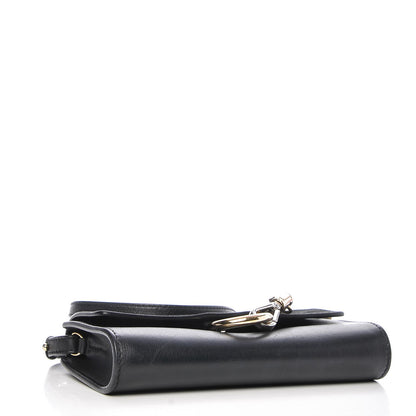 Chloe Suede Calfskin Mini Faye Shoulder Bag Black 4 of 8