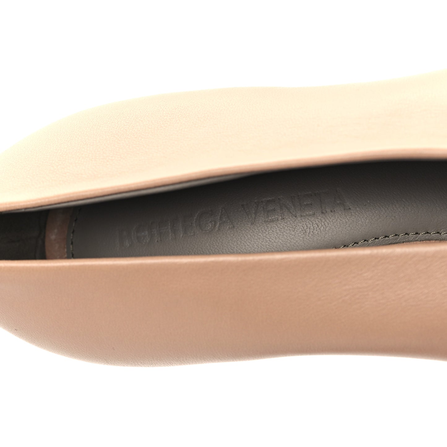 Nappa Almond Pumps 36 Cipria