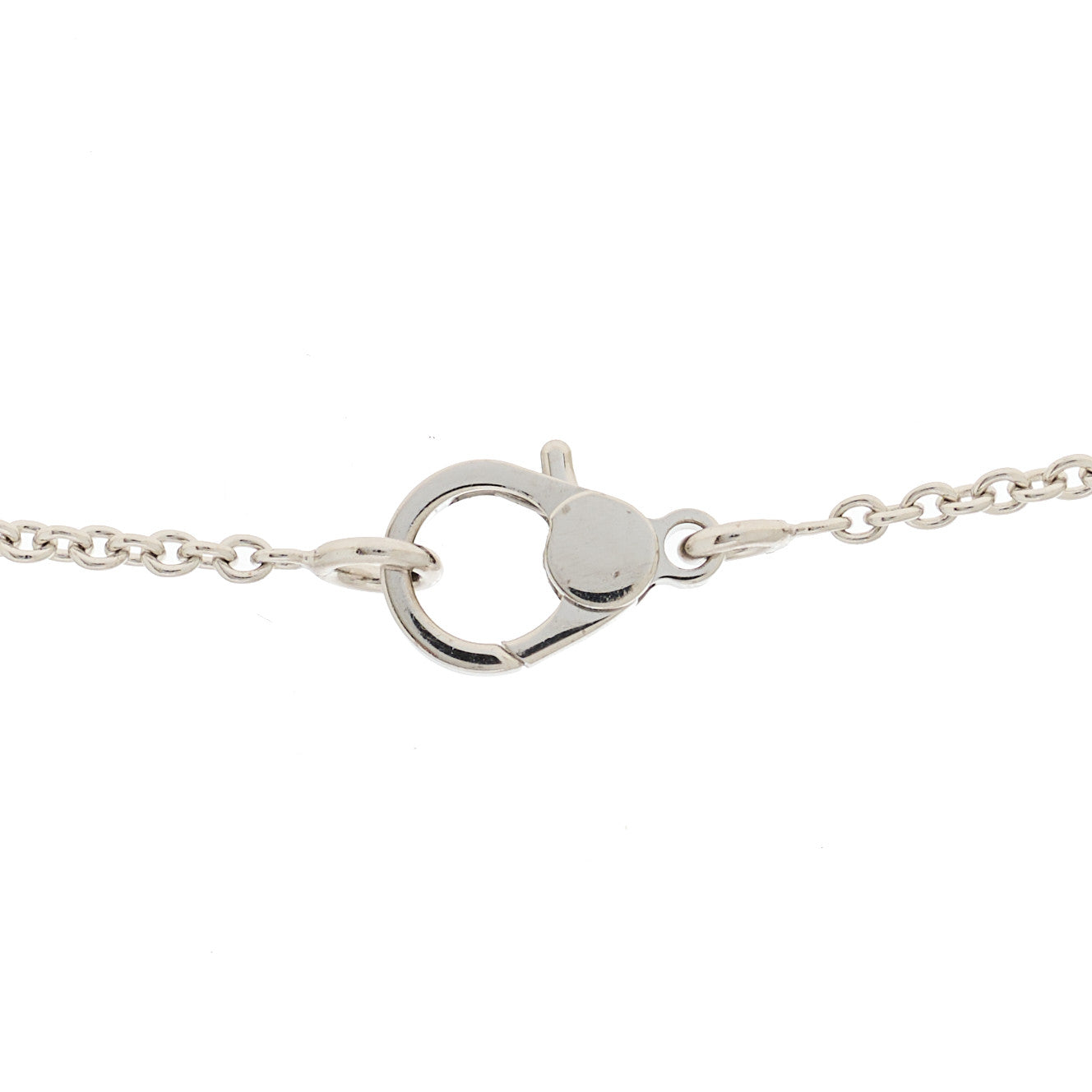 18K White Gold Diamond Finesse Pendant Necklace