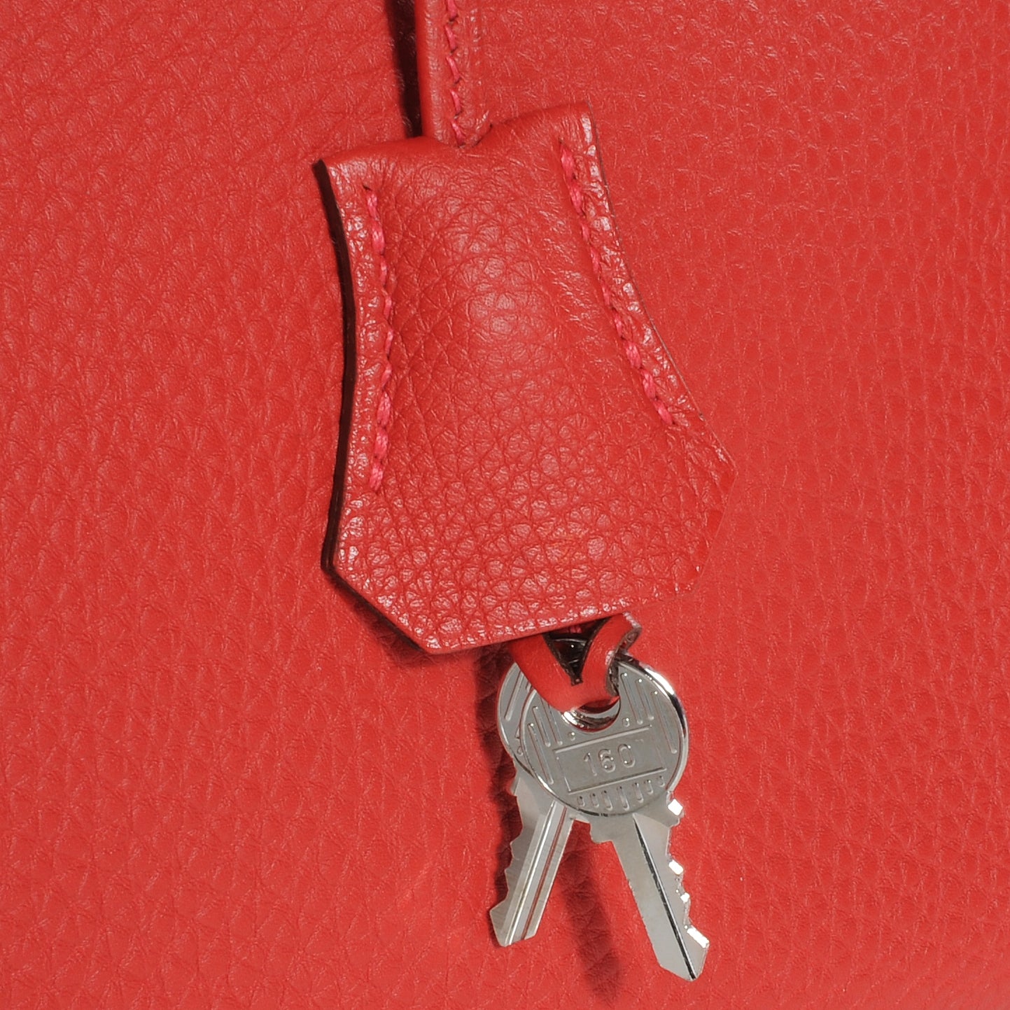 Togo Birkin 35 Rouge Casaque