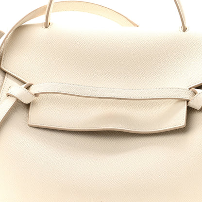 Celine Grained Calfskin Mini Belt Bag White 7 of 9