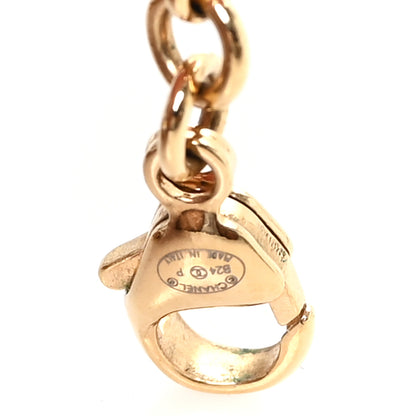 Chanel Metal Enamel CC Squares Choker Gold White Black 4 of 4