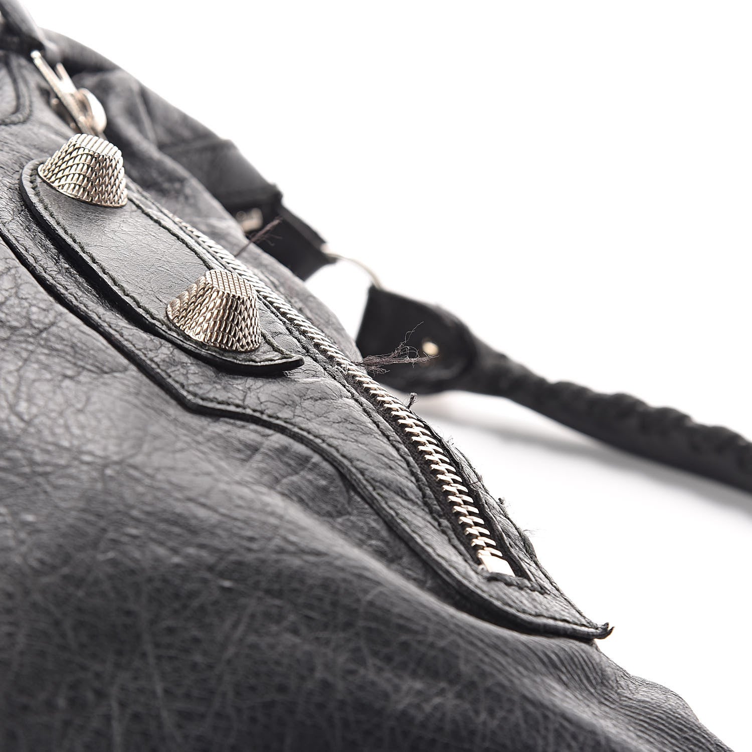 Balenciaga Chevre Giant 21 Silver Hardware Day Hobo Black 10 of 10