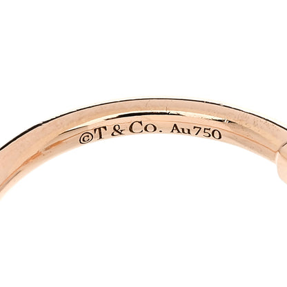 Tiffany 18K Rose Gold T Wire Ring 50 5.5 4 of 4
