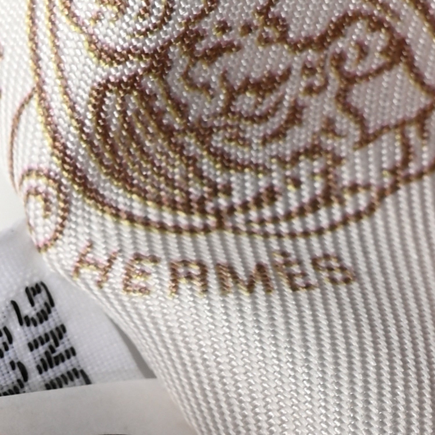 Hermes Silk Brides De Gala En Fleurs Twilly Vert Amande Rose 4 of 4