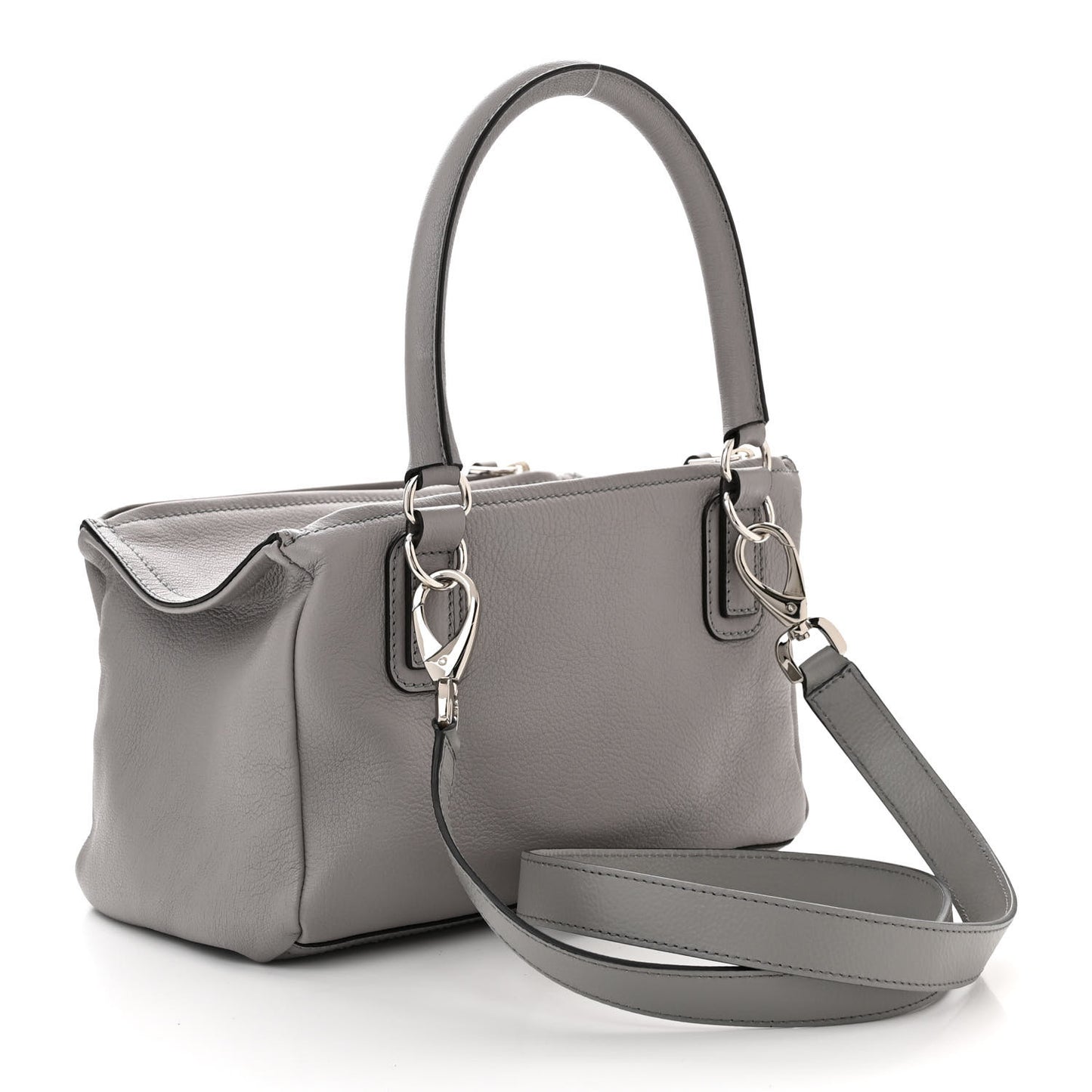 Sugar Goatskin Medium Pandora Pearl Grey