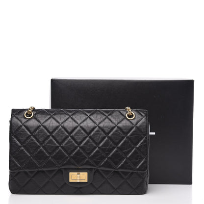 Chanel Aged Calfskin Quilted 2.55 Reissue 227 Flap Black 13 of 14