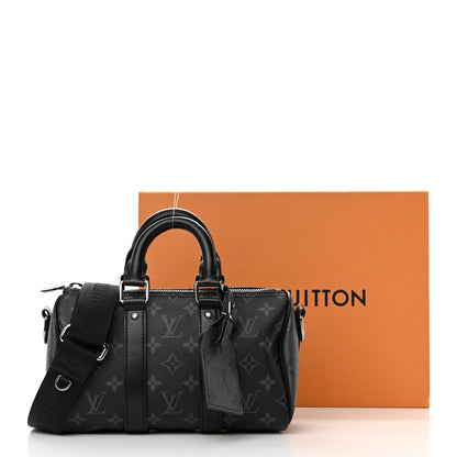 Louis Vuitton Reverse Monogram Eclipse Keepall Bandouliere 25 14 of 14