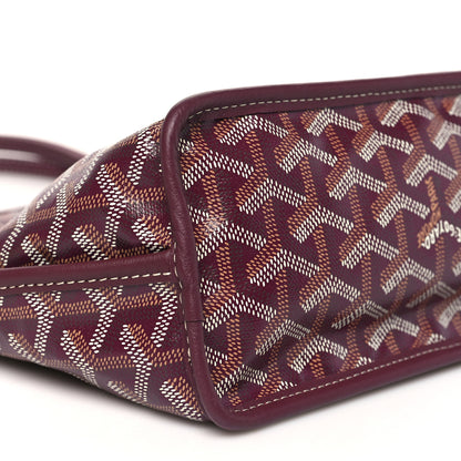 Goyard Goyardine Reversible Mini Anjou Burgundy 13 of 16