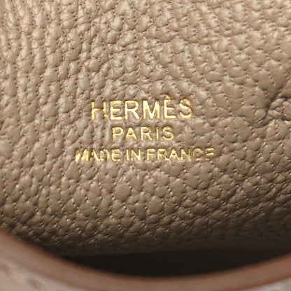 Hermes Tadelakt Mini Kelly Twilly Bag Charm Argile 4 of 6