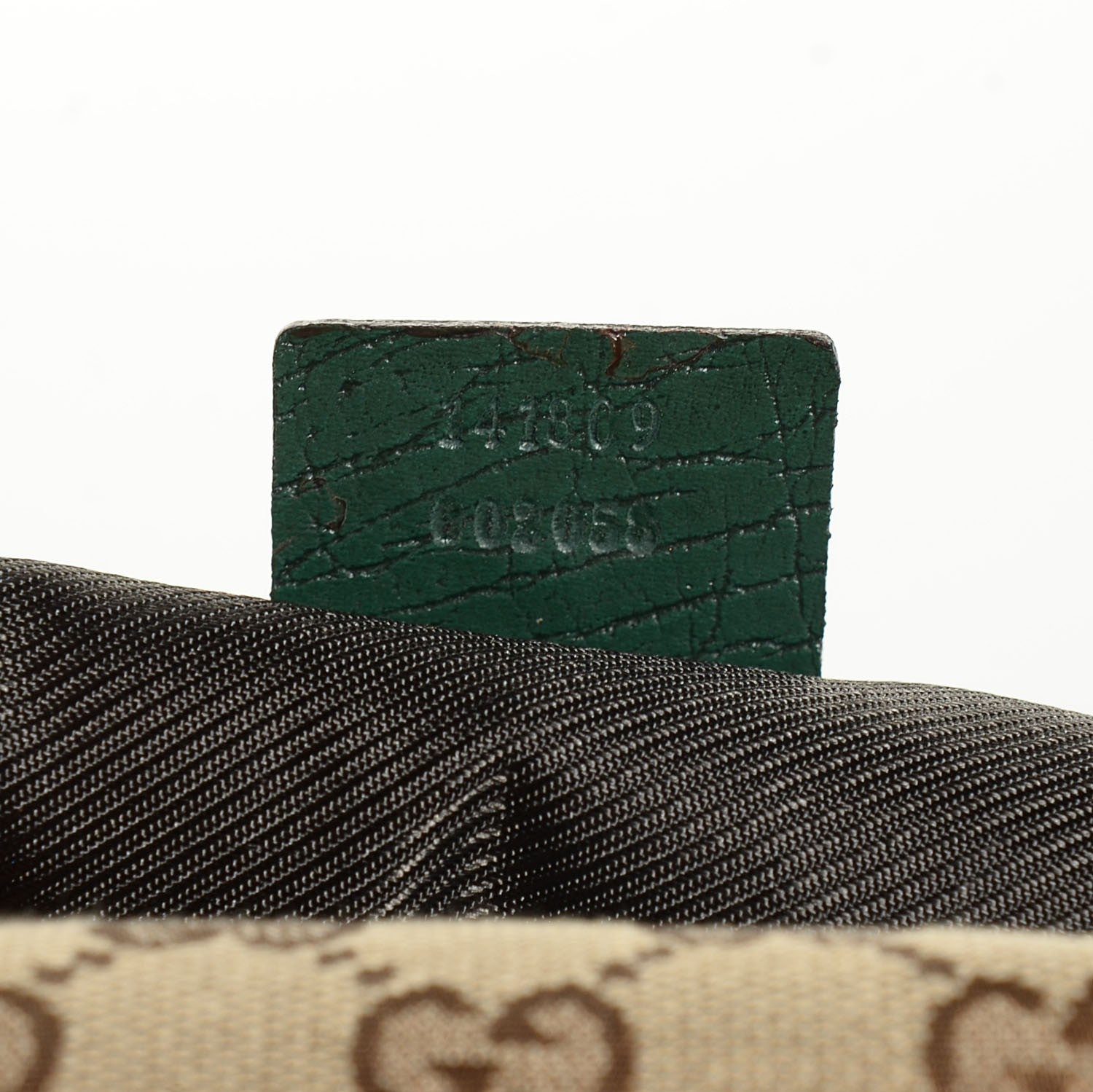 Gucci Monogram Boat Pochette Green 7 of 7