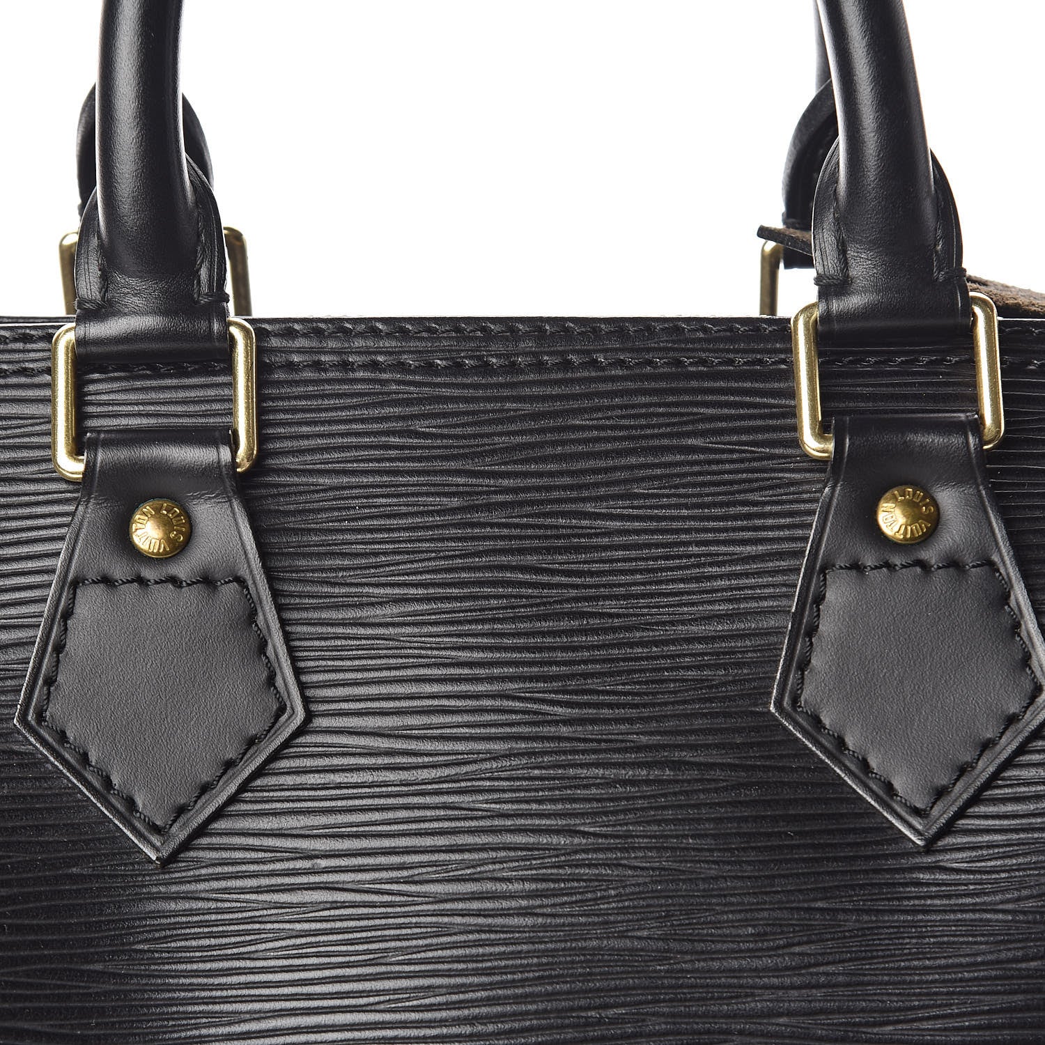 Louis Vuitton Epi Speedy 25 Black 10 of 10