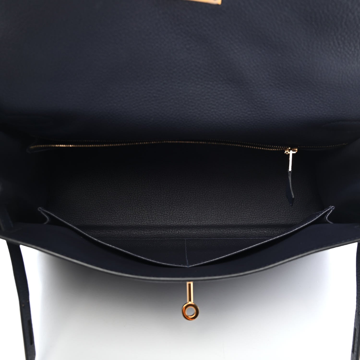 Hermes Togo Kelly Retourne 32 Bleu Nuit 5 of 10