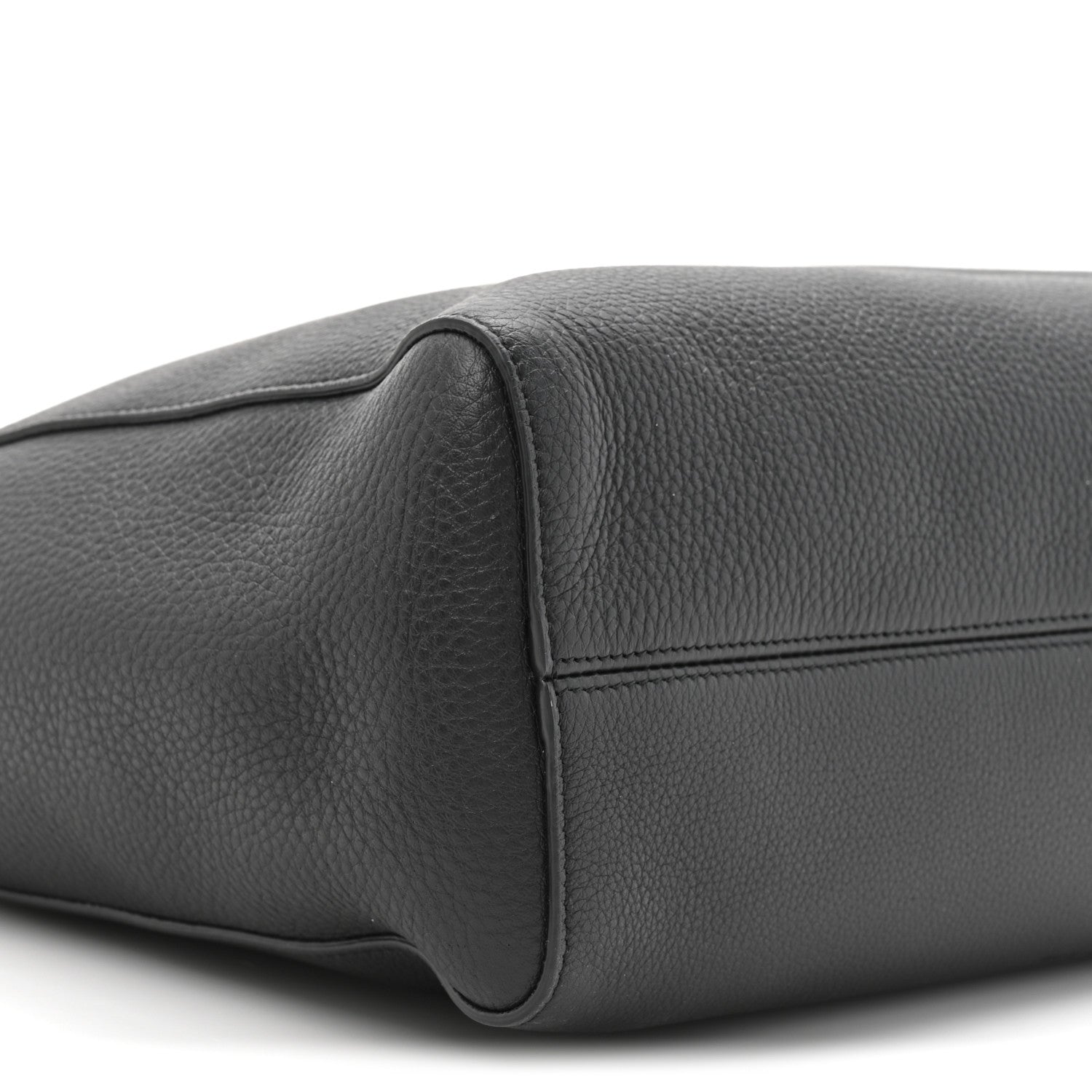 The Row Grained Calfskin Blake Hobo Black 10 of 10